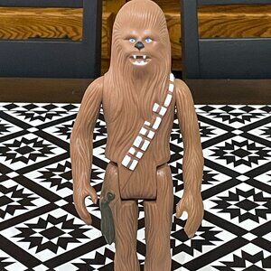 Vintage 1977 GMFGI Star Wars Chewbacca Action Figure Made in Hong Kong